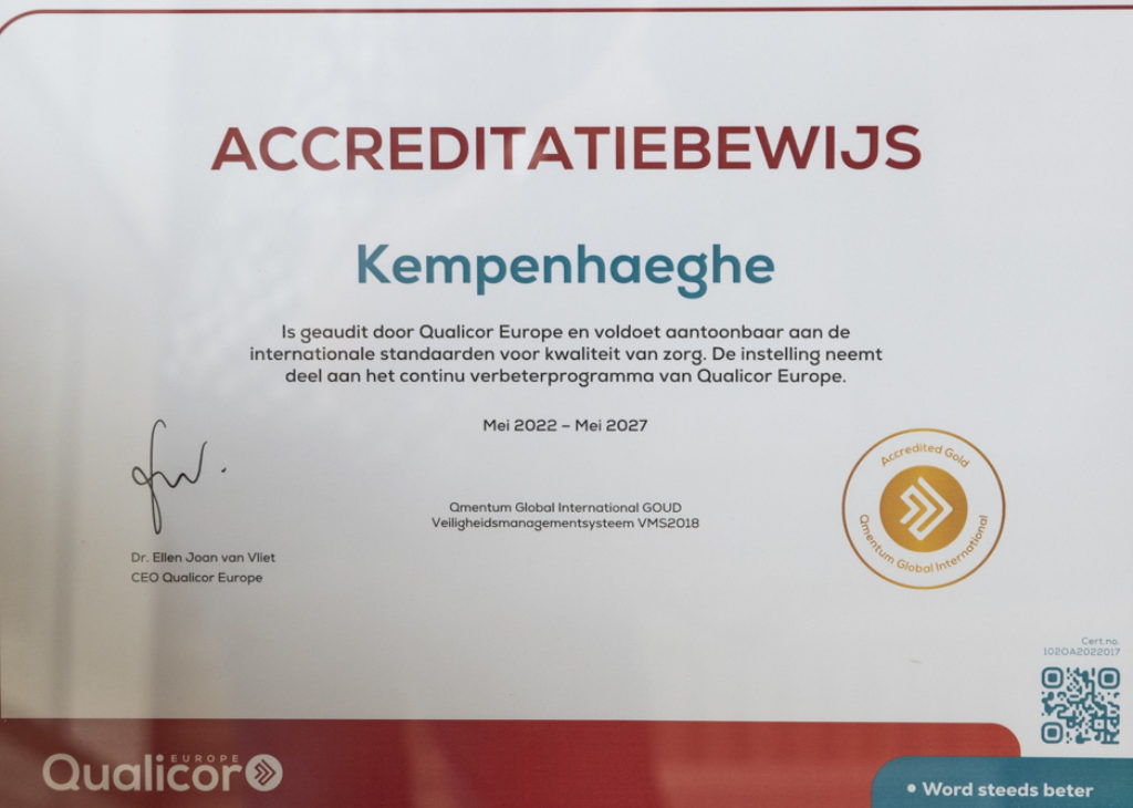FGH8796 Uitreiking Qualicor certificaat 17 mei 2022